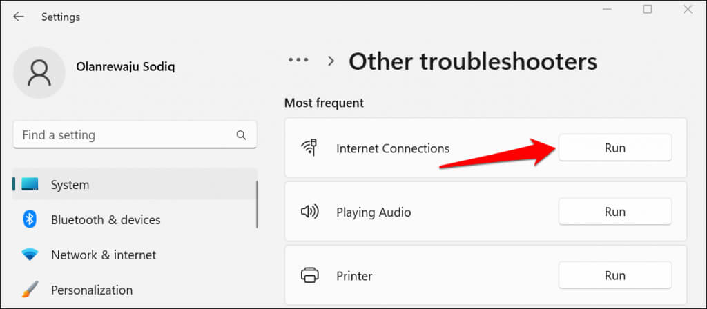 Windows 10および11で「インターネットが保護されていません」エラーを修正する方法 画像6
