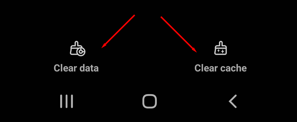 画像 3 は、アプリケーション キャッシュのクリアを示しています。