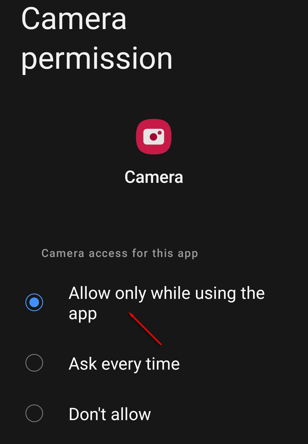 アプリの権限を確認する画像5