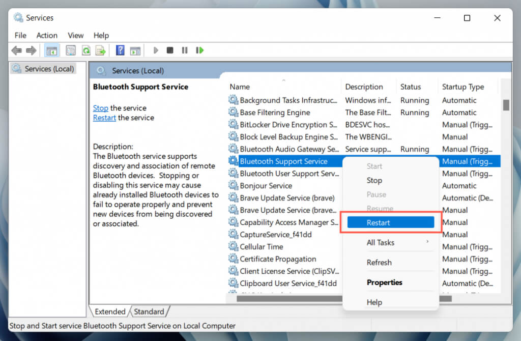 Bluetooth не работает в Windows 11? 15 лучших способов решения проблемы (изображение 11)