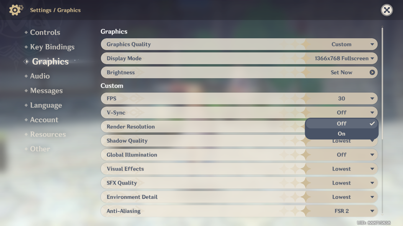 ゲームでV-Syncを設定する