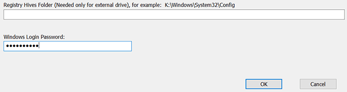 画像を使用して Windows Vault のパスワードを表示する (アプリ 2)