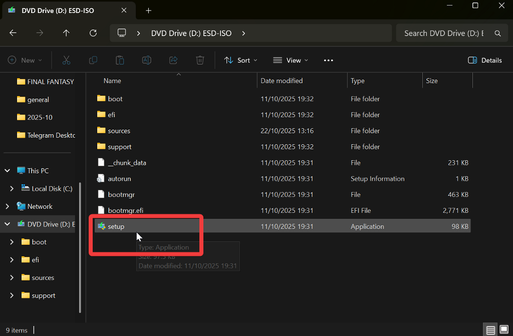 Windows 11 のセットアップ 