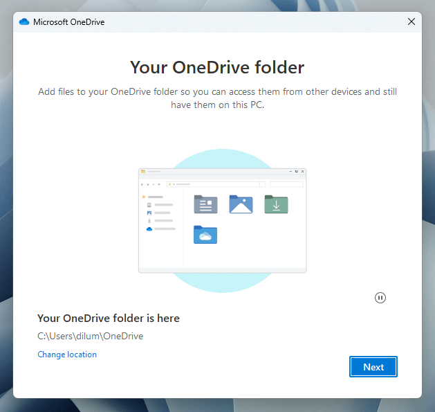 Windows ファイルエクスプローラーに OneDrive を追加する方法 画像 3