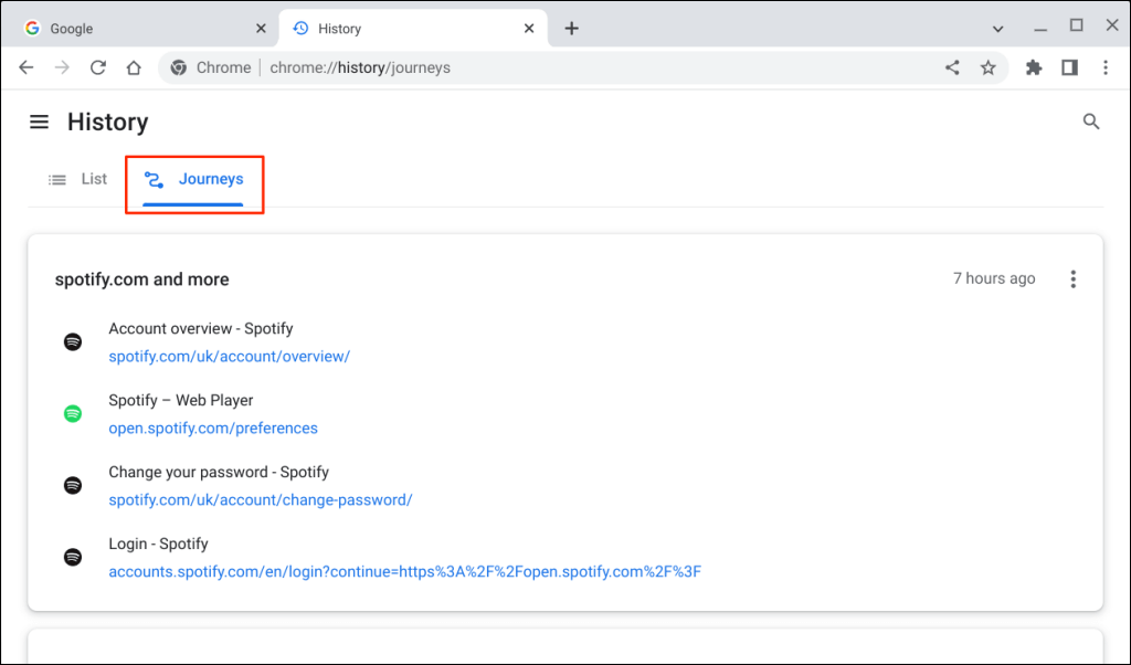 Chromebook の閲覧履歴を確認する 画像 4