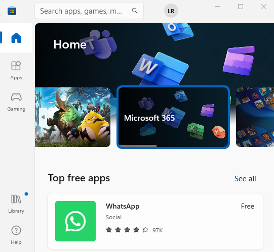 Microsoft Store マップ