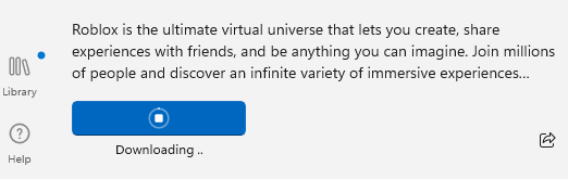 Robloxのダウンロード