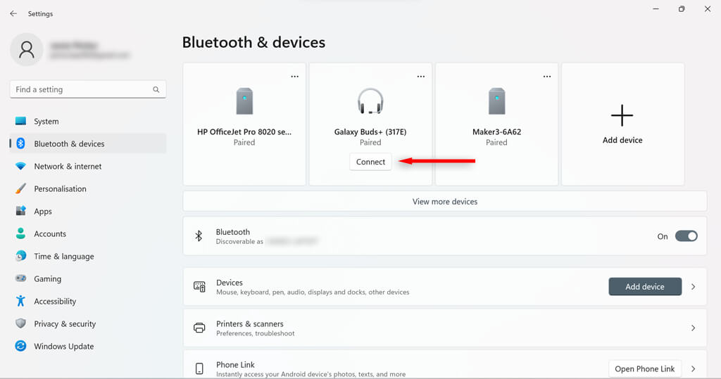 Windows 11でBluetoothをオンにする方法 画像6