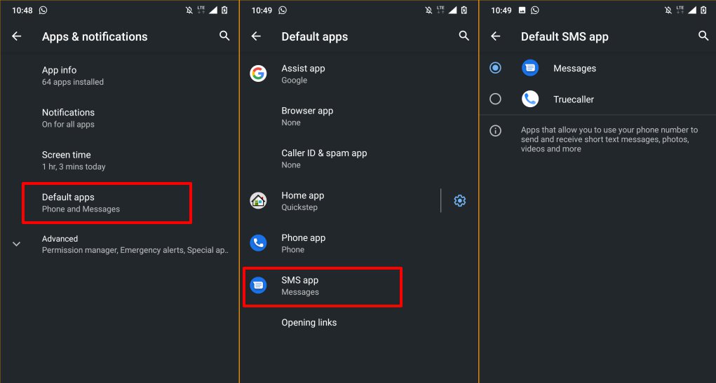 サードパーティ製アプリを使用してテキストをブロックする画像