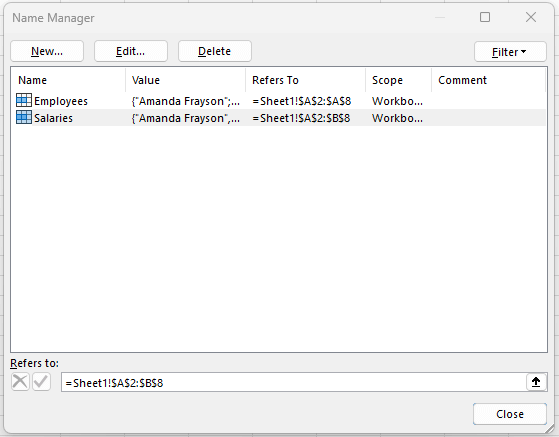 Excelの名前ボックス：知っておくべきことすべて 画像15