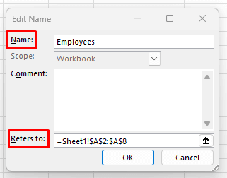 Excelの名前ボックス：知っておくべきことすべて 画像16