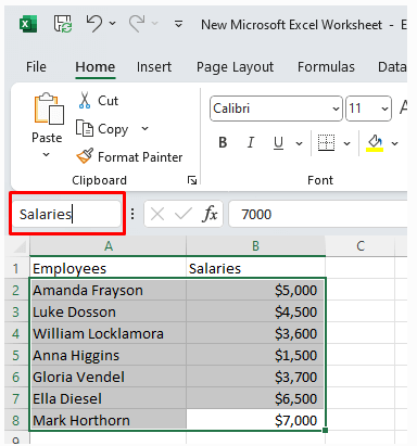 Excelの名前ボックス：知っておくべきことすべて 画像4