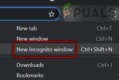 افتح وضع التصفح المتخفي الجديد في Chrome