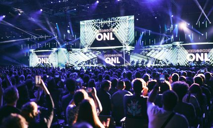 منصة حفل افتتاح Gamescom.