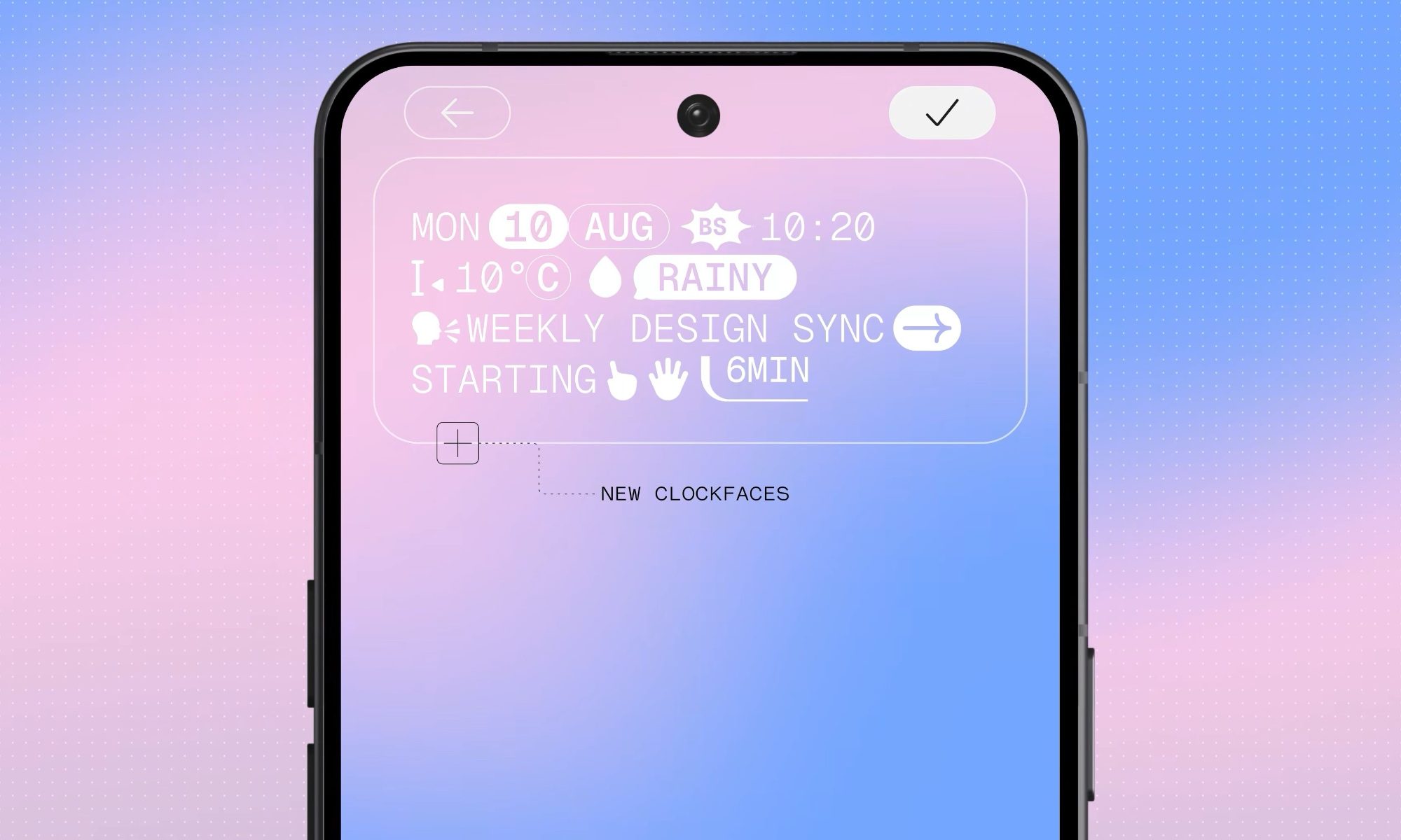 تصميم ساعة Nothing OS 5.0 الجديد