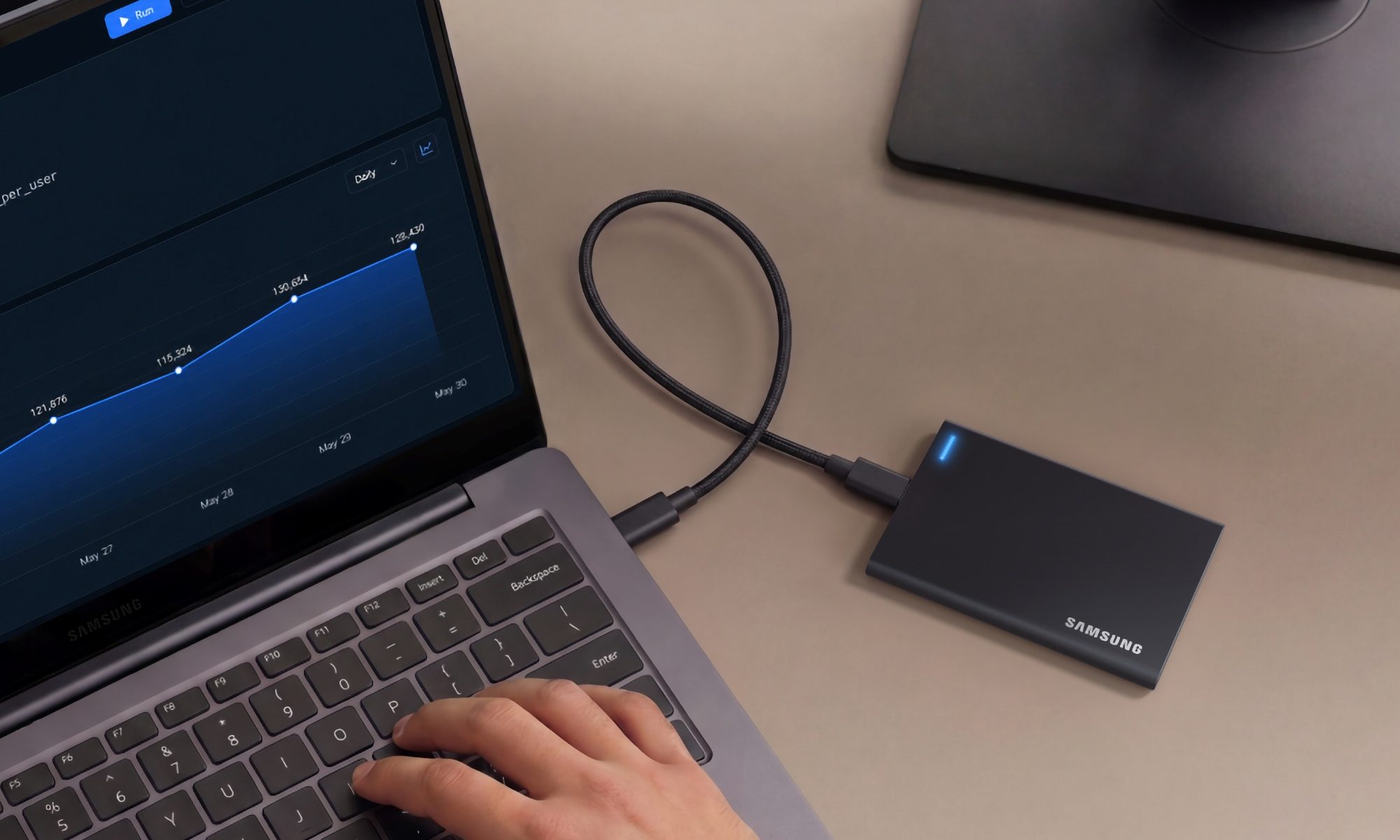 قرص P7 SSD من سامسونج