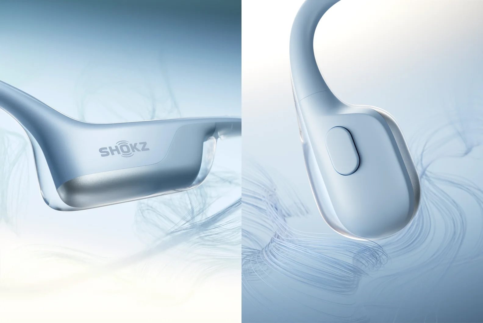تصميم سماعات Shokz OpenRun Air 2