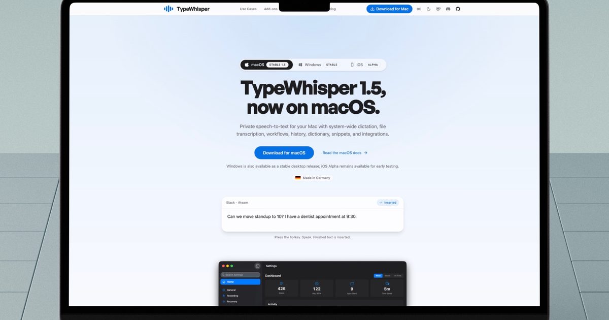 無需雲端,即可在 Mac 上實現更佳的語音輸入方式。