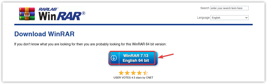 تنزيل وتثبيت 7-Zip أو WinRAR أو PeaZip