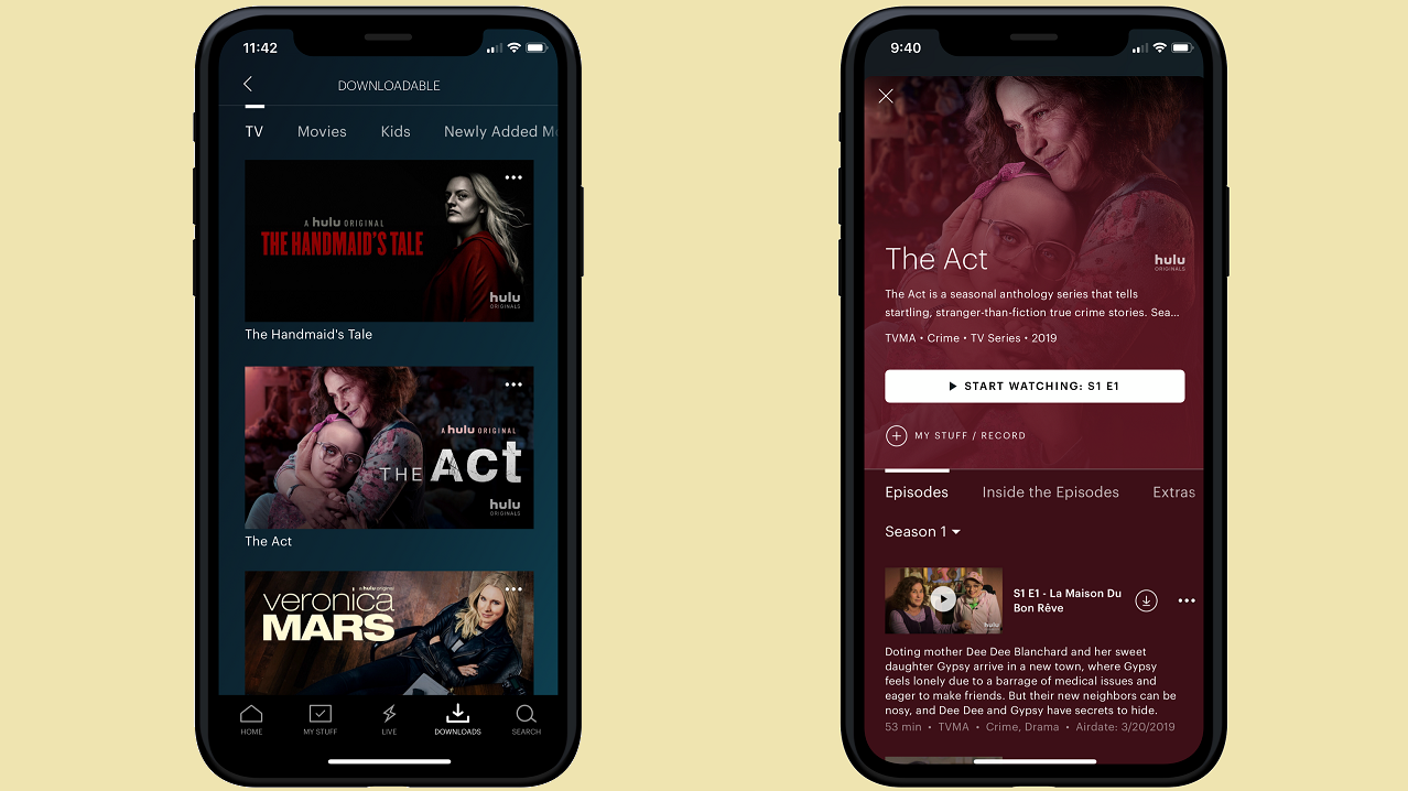اختبار حساب Hulu على هاتف أو متصفح قبل إعادة تسجيل الدخول إلى التلفزيون الذكي.