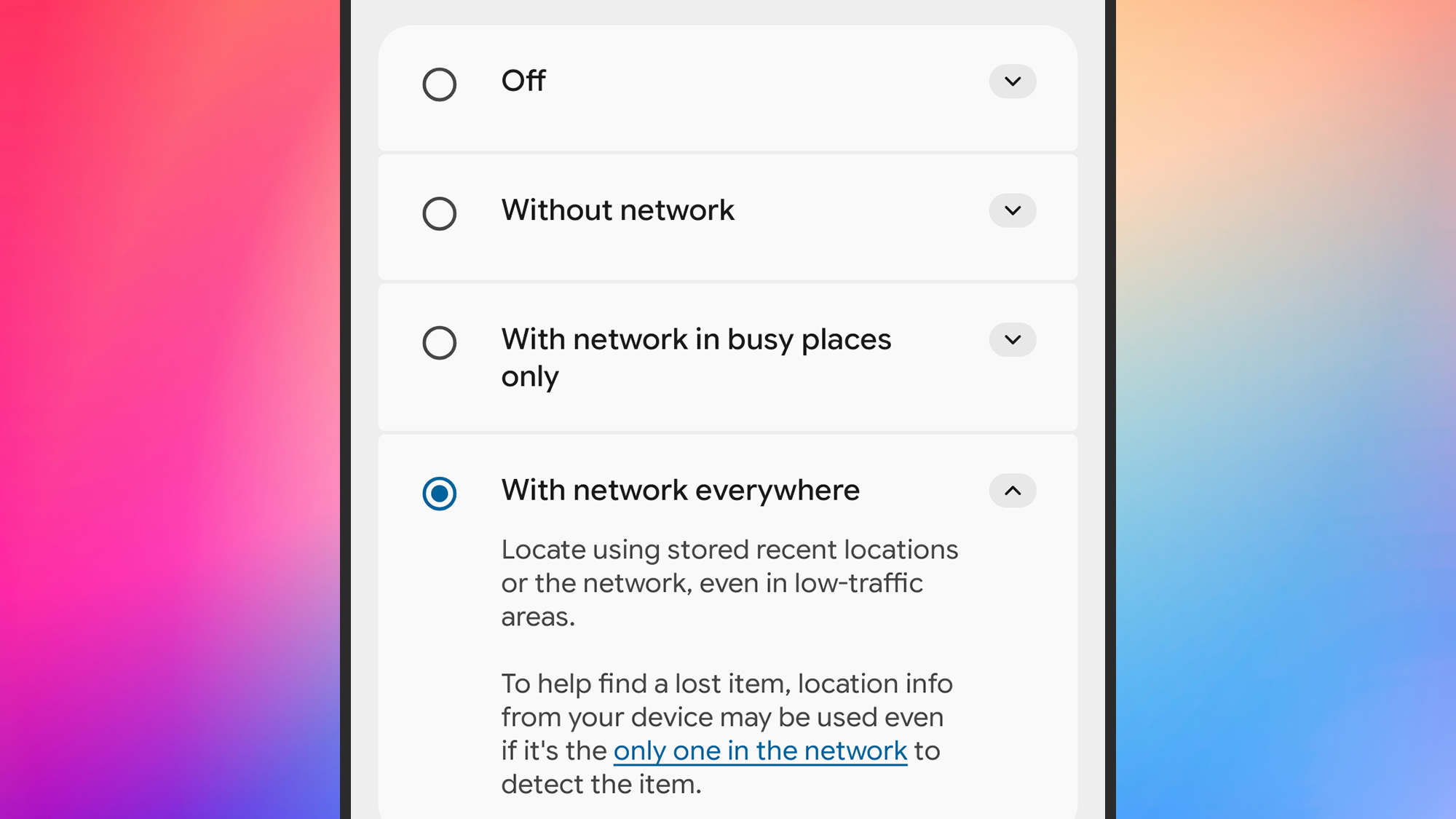 تطبيق Google Find Hub