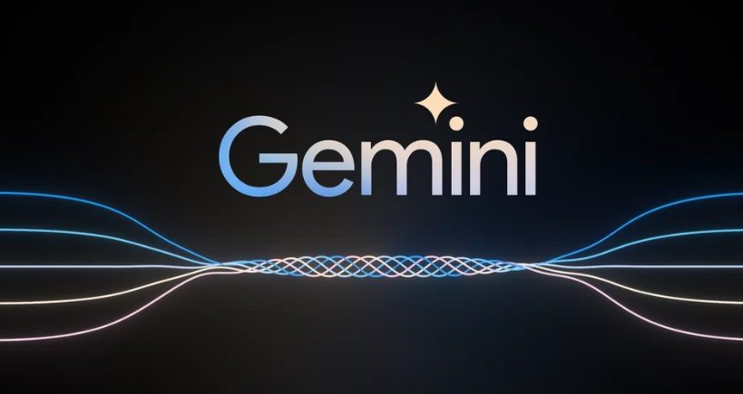 شعار Google Gemini AI.