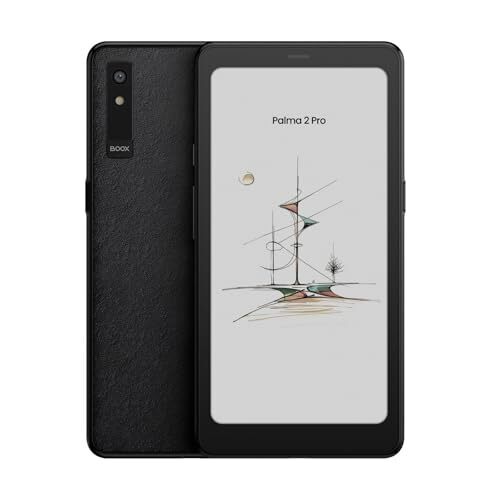 Lector de libros electrónicos BOOX Palma2 Pro Mobile ePaper de 8 GB y 128 GB, 150 ppp en modo color (negro)