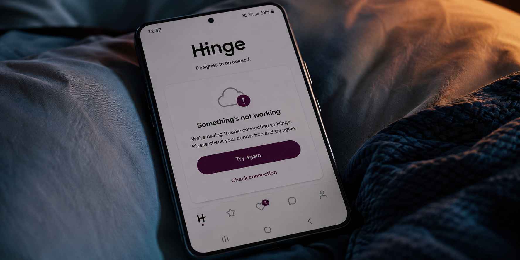 Die Hinge-App funktioniert nicht? Hier sind die Gründe und Lösungen.