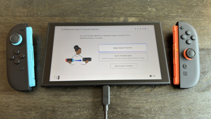 نقل نظام Nintendo Switch 2