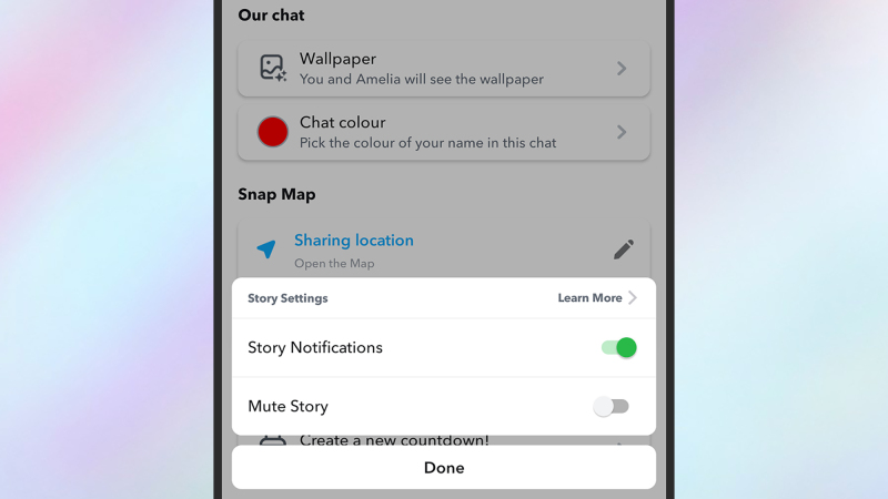 قصص Snapchat