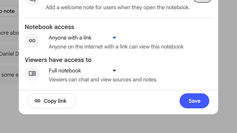 دفاتر ملاحظات NotebookLM عامة