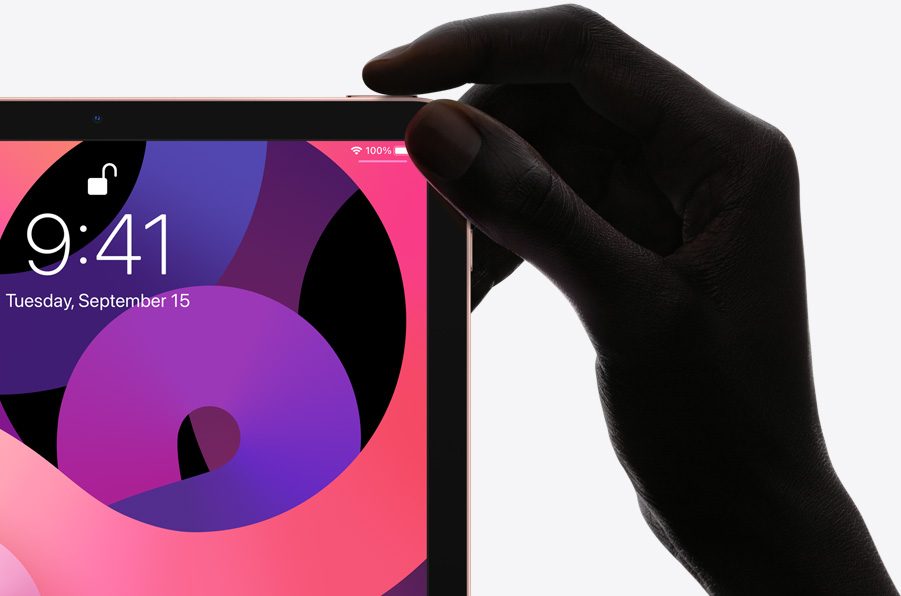 مستشعر Touch ID في iPad Air 4