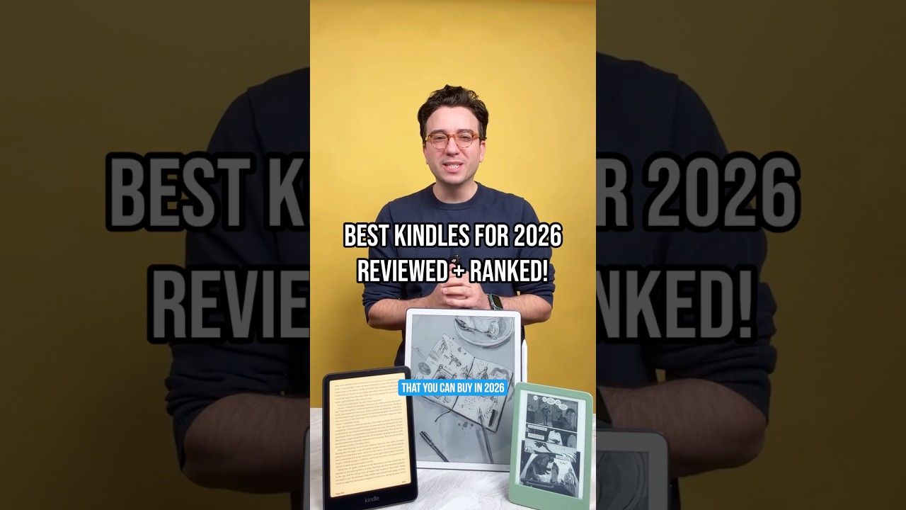 Amazon Kindle Paperwhite vs. Kindle Basic vs. Kindle Scribe 📚 أيهما تشتري في 2026؟ #مقارنة - YouTube