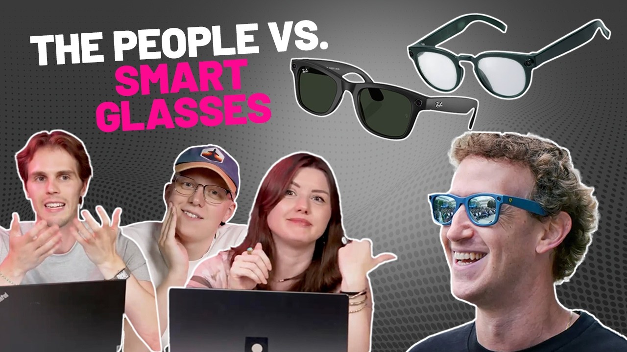 هل يمكن للنظارات الذكية أن تتخلص من وصمة التطفل؟ لماذا تريد Meta و Apple و Samsung كاميرات على وجهك - YouTube