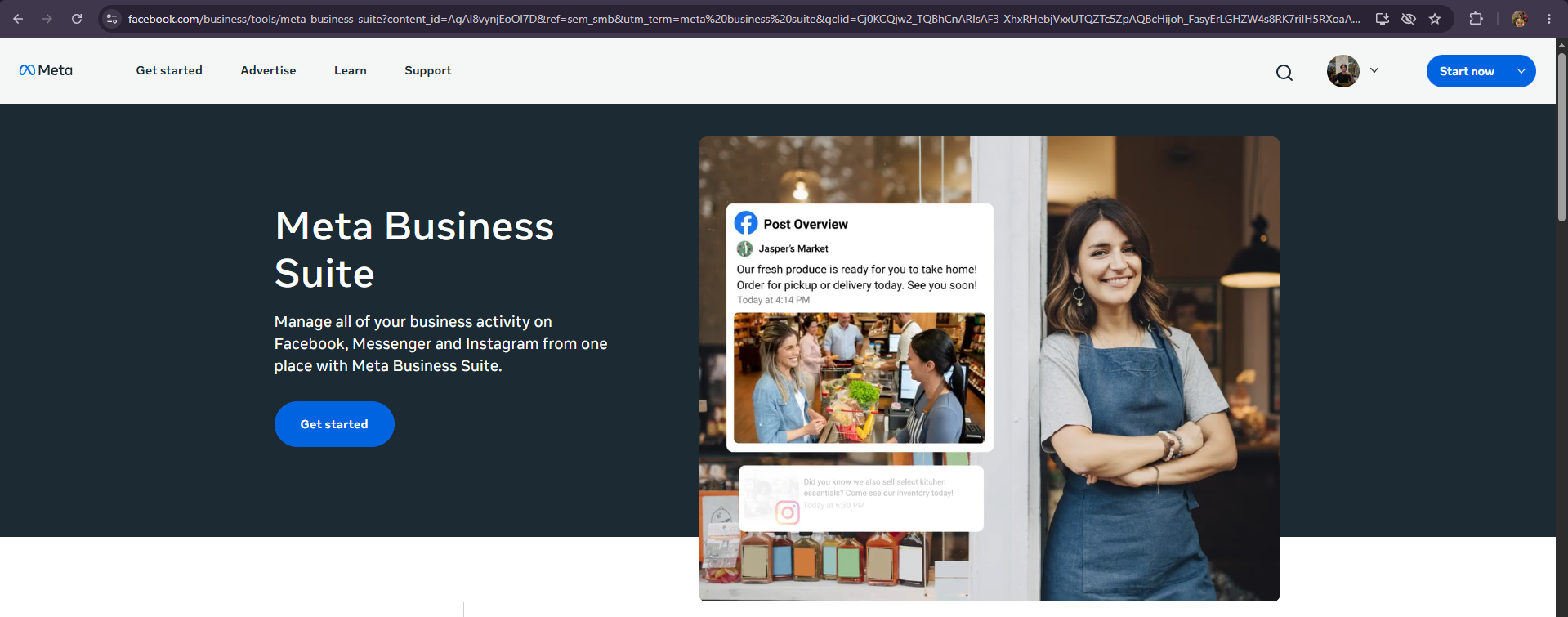 Meta Business Suite على سطح المكتب يعرض منطقة تحقيق الدخل لنفس <a href='https://www.dztecs.com/tech/fix-the-this-page-is-currently-unavailable-problem-on-facebook/'/>صفحة Facebook أو <a href='https://www.dztecs.com/tech/how-do-i-disable-or-remove-meta-ai-assistant-from-my-facebook-account/'>حساب المبدع</a>.