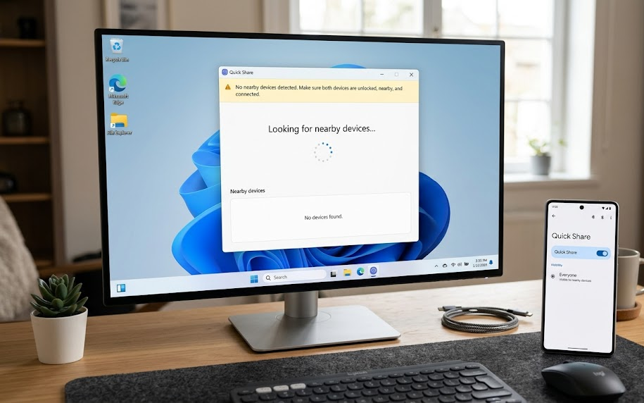 إصلاح نيربي شير لا يعمل في Windows