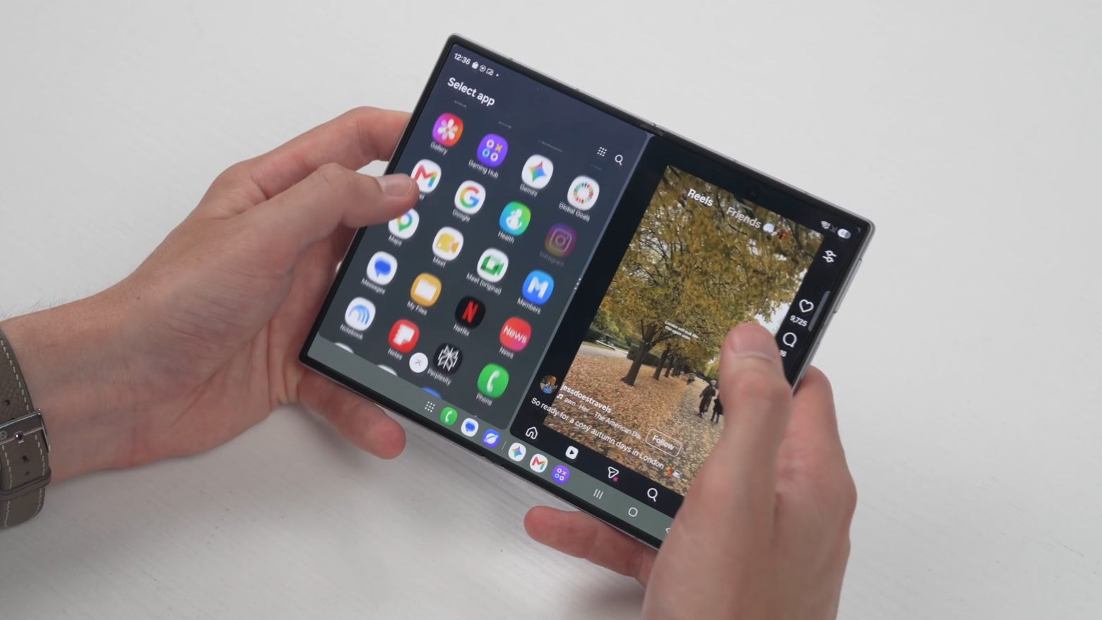 لقطات منتج Samsung Galaxy Z Fold 8
