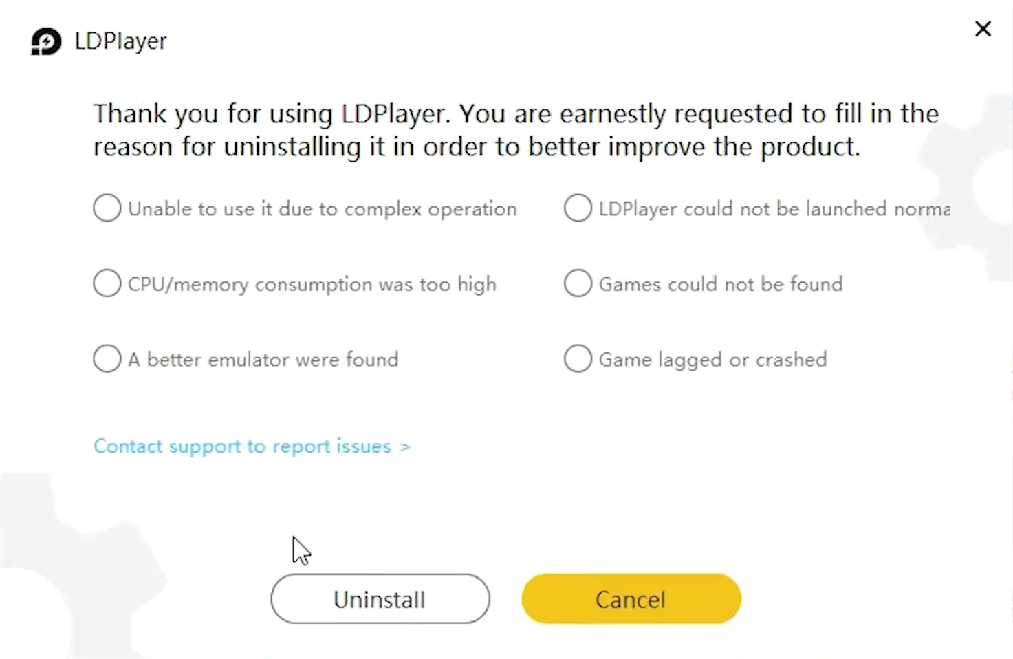 إعادة تثبيت LDPlayer مع تعطيل مؤقت لبرنامج مكافحة الفيروسات التابع لجهة خارجية والذي ربما أزال مكونات المحاكي.