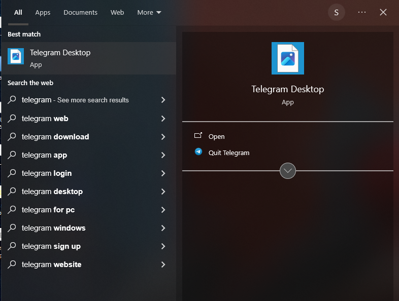 حل مشكلة عدم فتح تطبيق Telegram Desktop على Windows