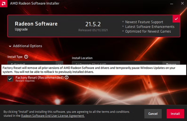تحديث O إعادة تثبيت تعريف رسوميات Windows لإصلاح مشكلة توقف LDPlayer عند 94 بالمائة.