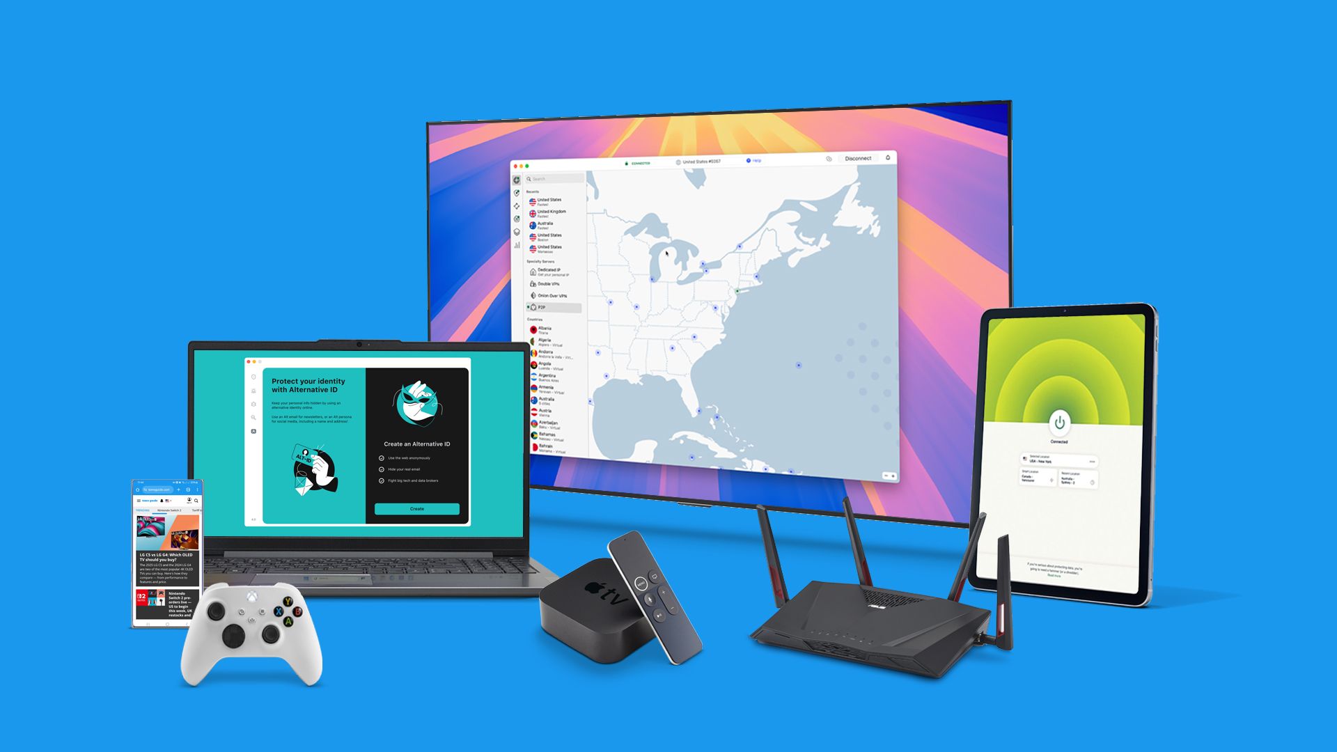 أفضل VPN لعام 2026: أبرز 5 خيارات