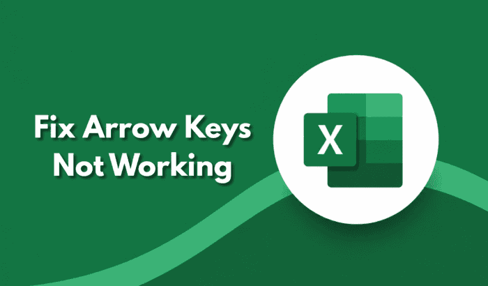 مفاتيح الأسهم لا تعمل في Excel