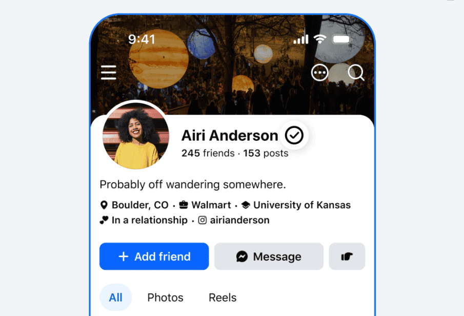 كيف تحصل على شارة التحقق في Facebook مجانًا؟