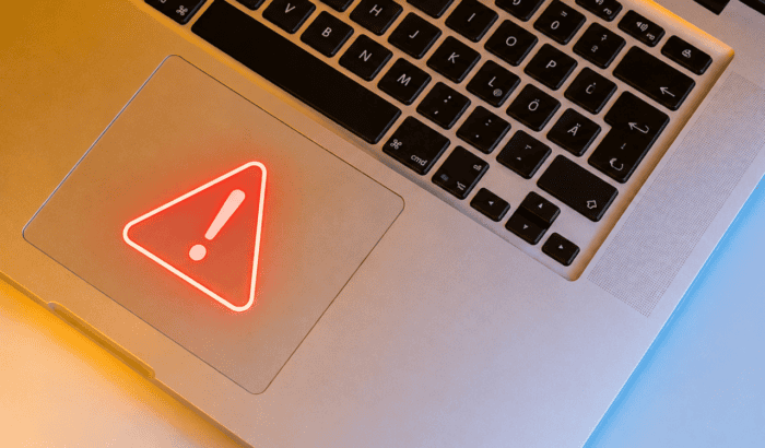 لوحة تتبع MacBook لا تعمل