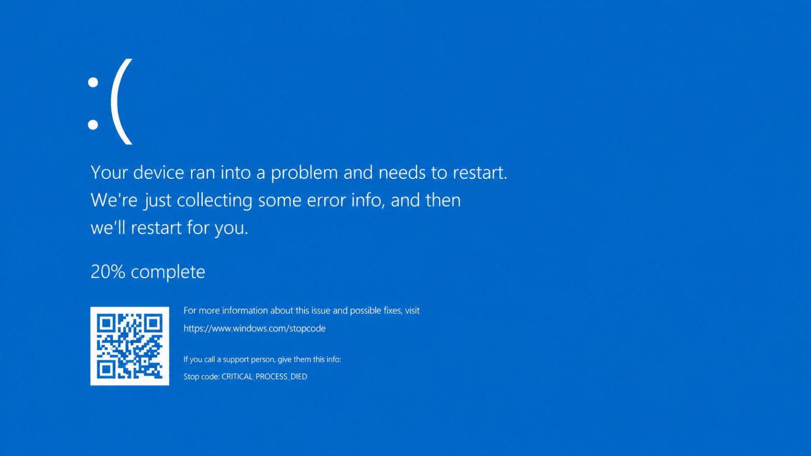 حل مشكلة خطأ CRITICAL_PROCESS_DIED (0xEF) في Windows 11