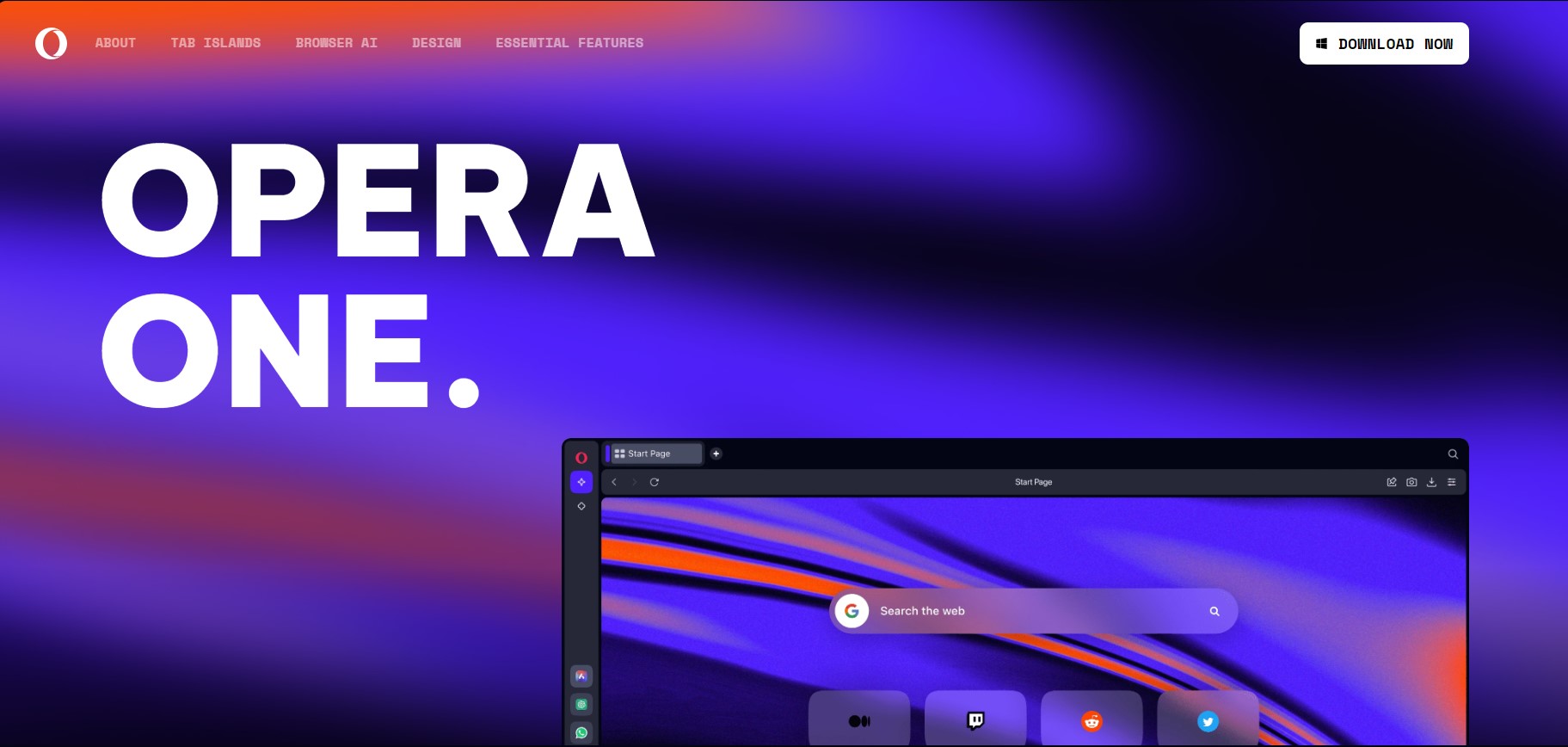 متصفح Opera One