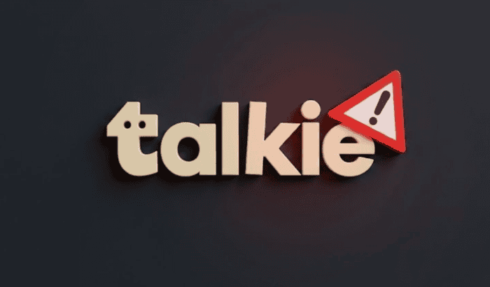 Talkie AI لا يعمل