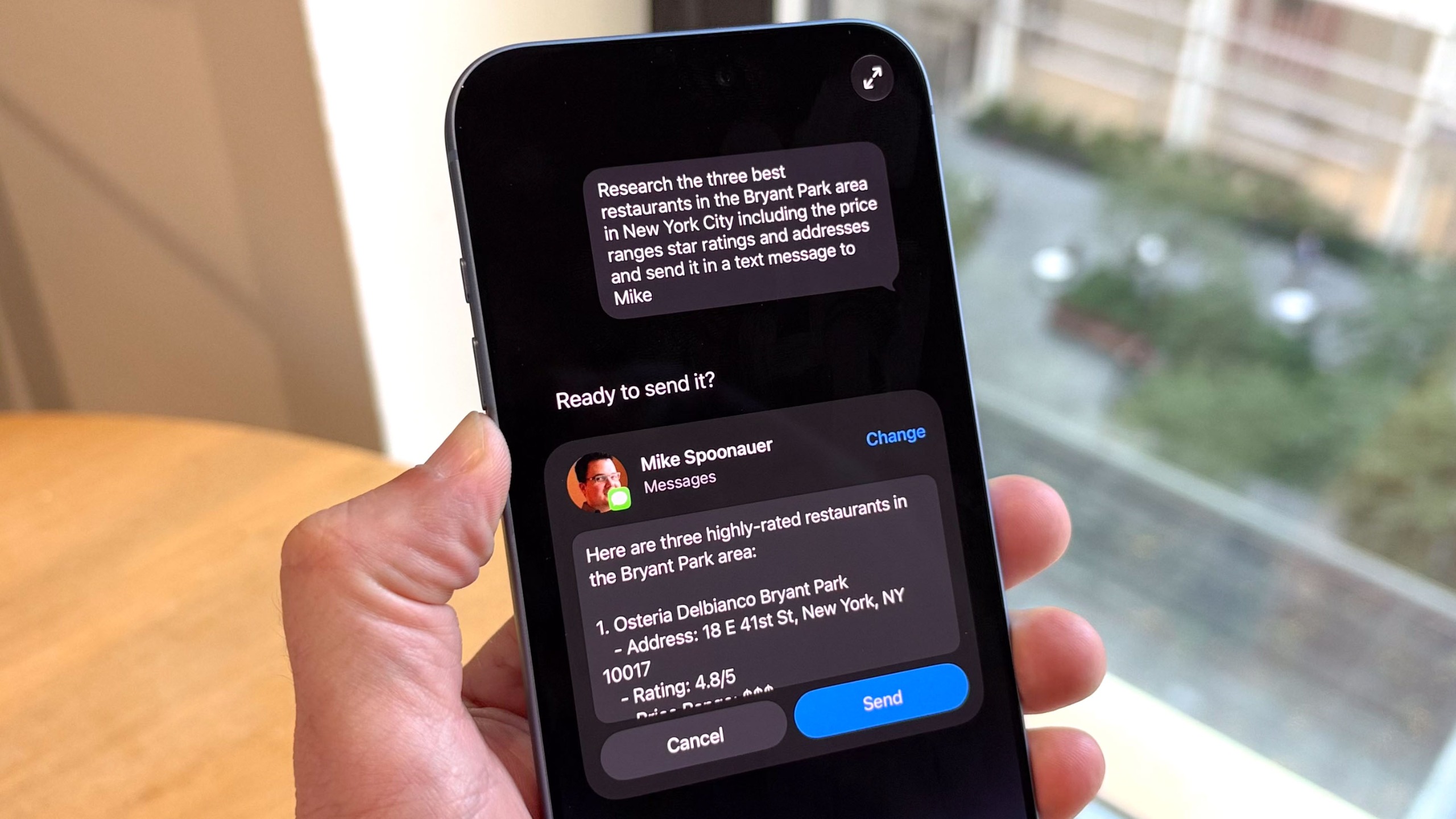 Siri AI على iPhone 18 Pro