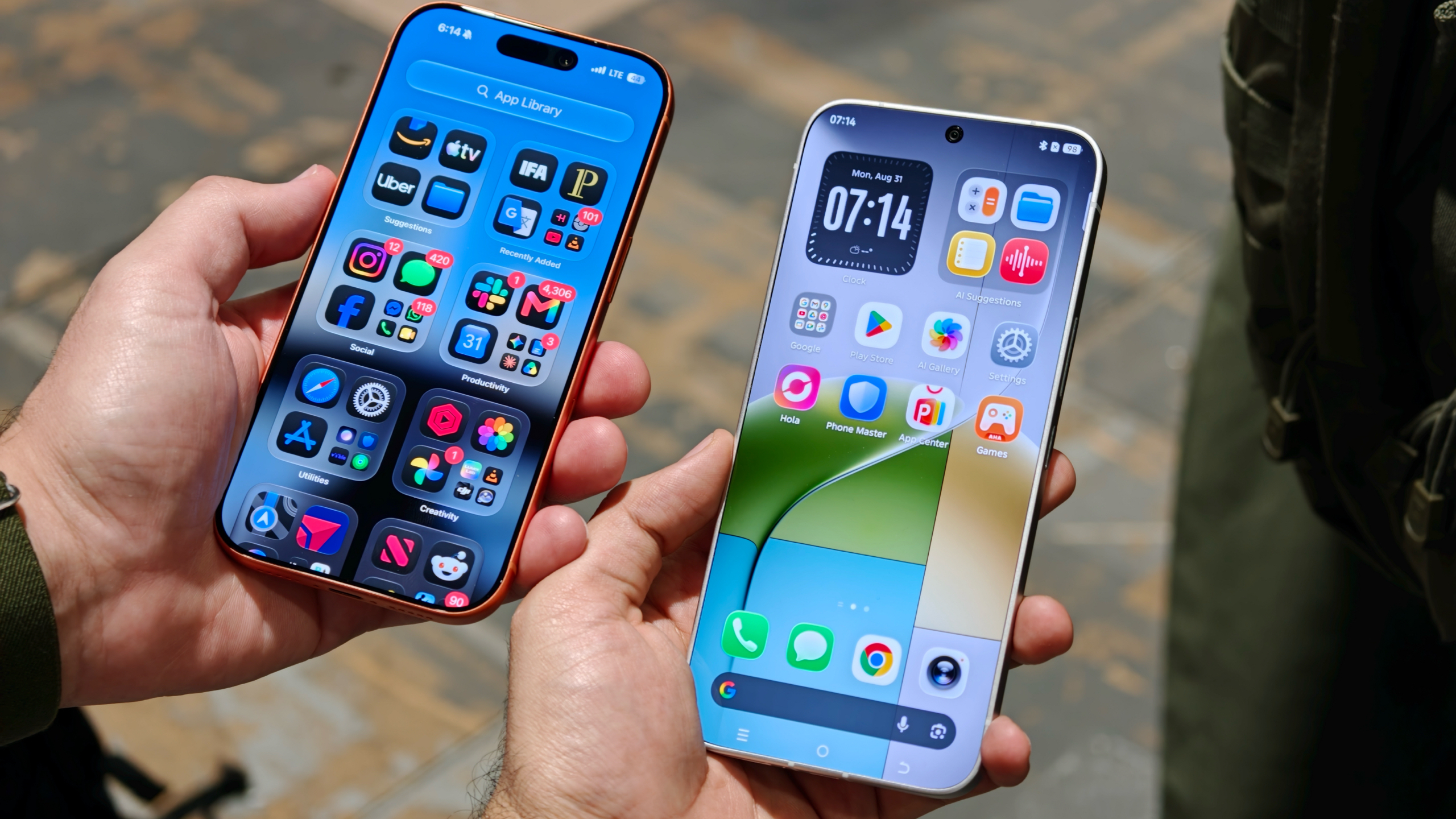 تجربة عملية لهاتف Tecno الذكي بلا حواف في معرض IFA 2026