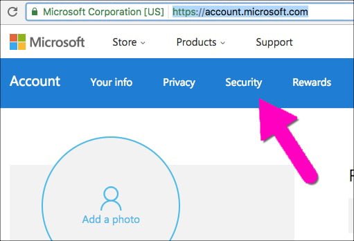 إعدادات الأمان في Outlook